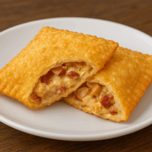 Pastel de Frango com Bacon Médio